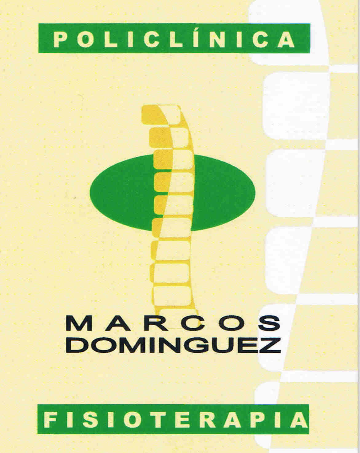 Logotipo de la clínica POLICLINICA MARCOS DOMINGUEZ FISIOTERAPIA